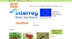 Desktop Screenshot of fruittechcentre.eu